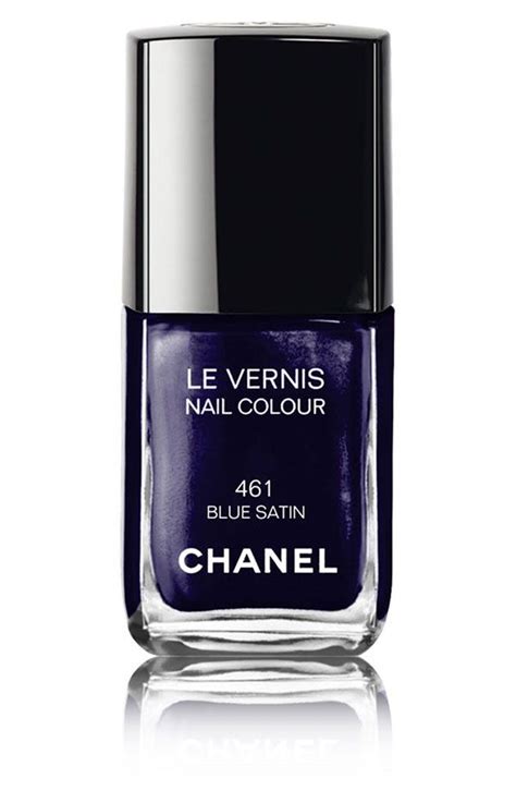 chanel blue notes nail polish|Chanel nail polish navy blue.